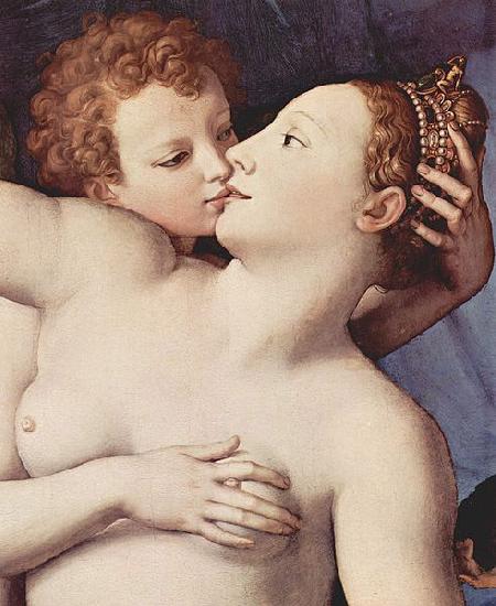 Angelo Bronzino Venus, Cupid, Folly and Time Sweden oil painting art